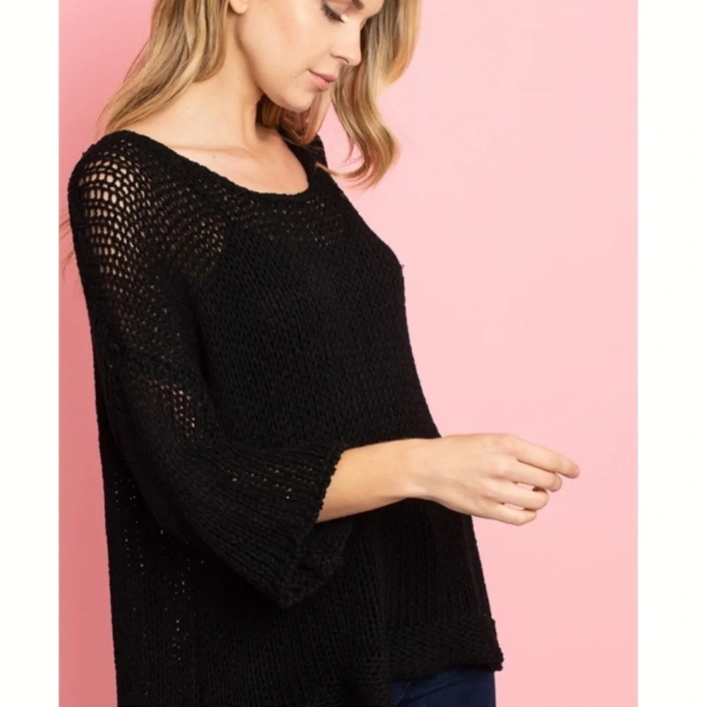 Draped Knit Top - Picture 3 of 3